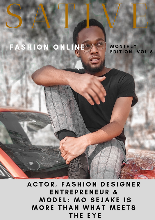 Actor, Fashion Designer, Entrepreneur & Model: Mo Sejake is more than what meets the eye