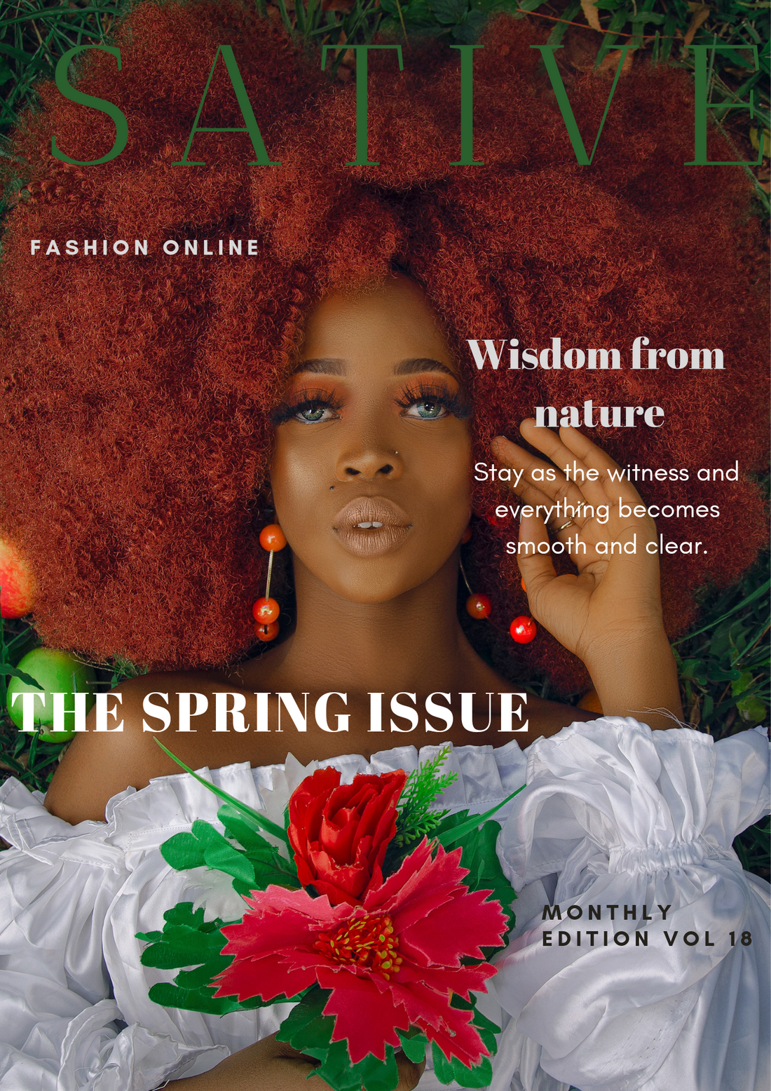 Sative Magazine Cover 