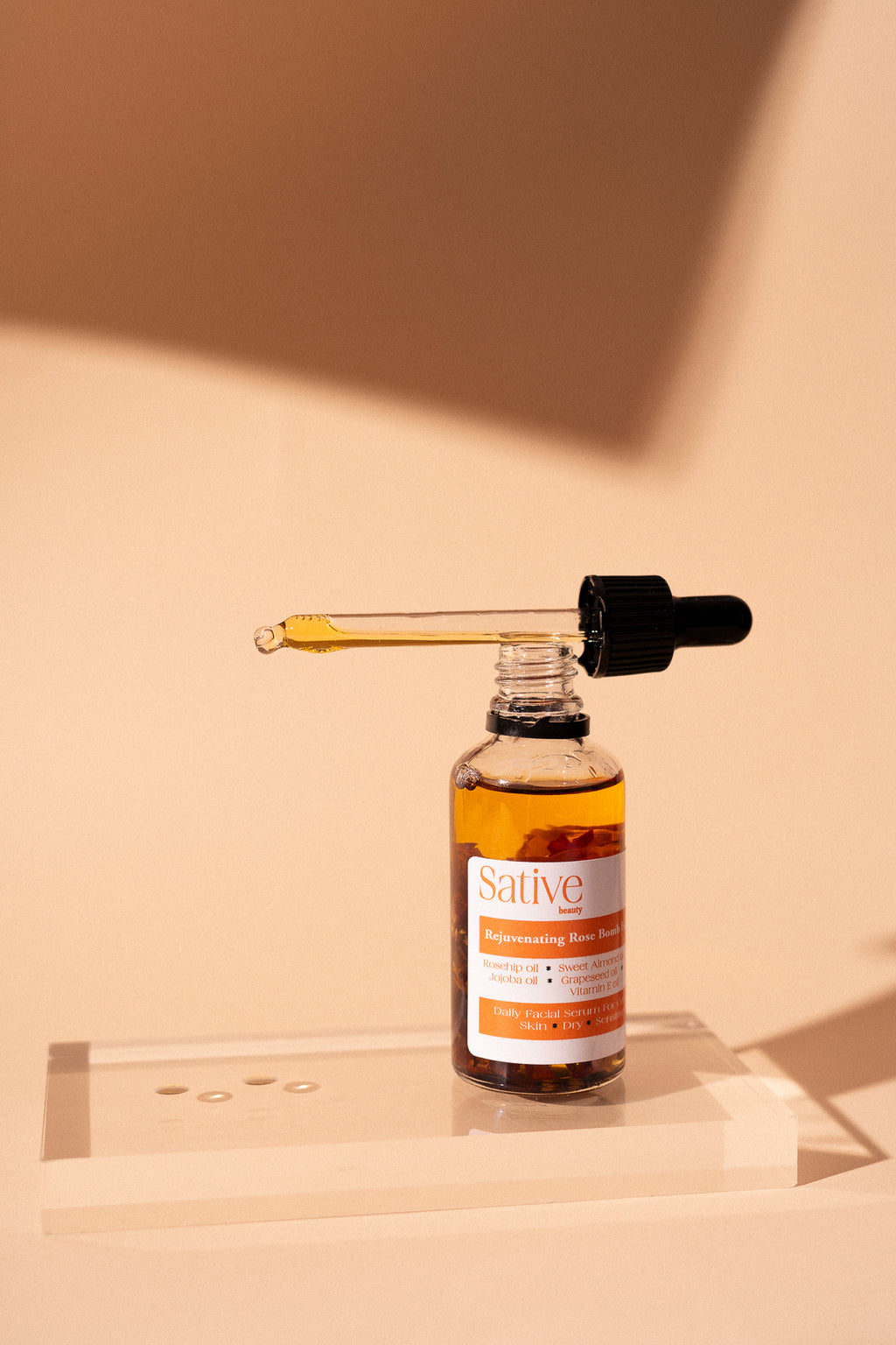 Rejuvenating Rose Bomb Facial Oil